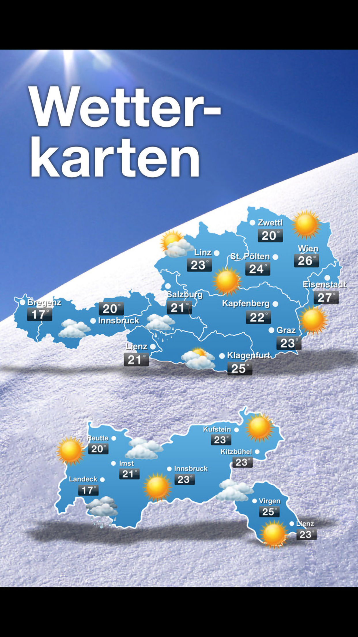 wetterheute.at Österreich