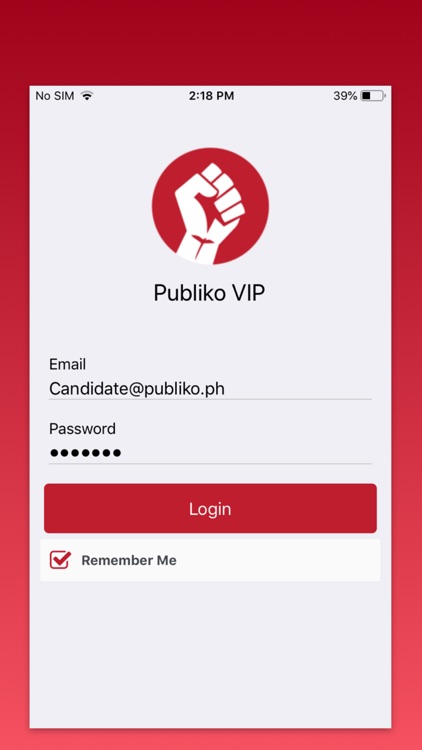 Publiko Candidate Reaction