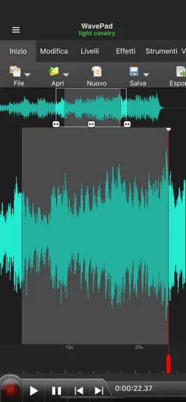 Game screenshot WavePad Editor- Musica e Audio mod apk