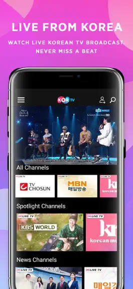 Game screenshot KORTV mod apk