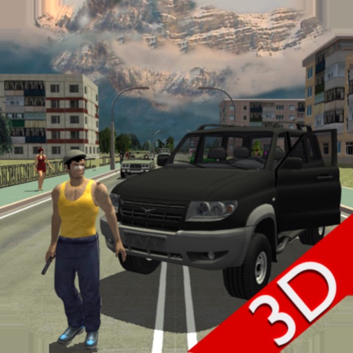 Real City Russian Car Driver iOS App