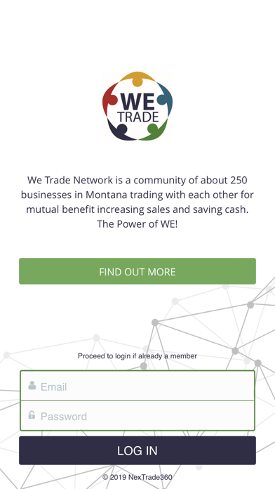We Trade Network Mobile Screenshot