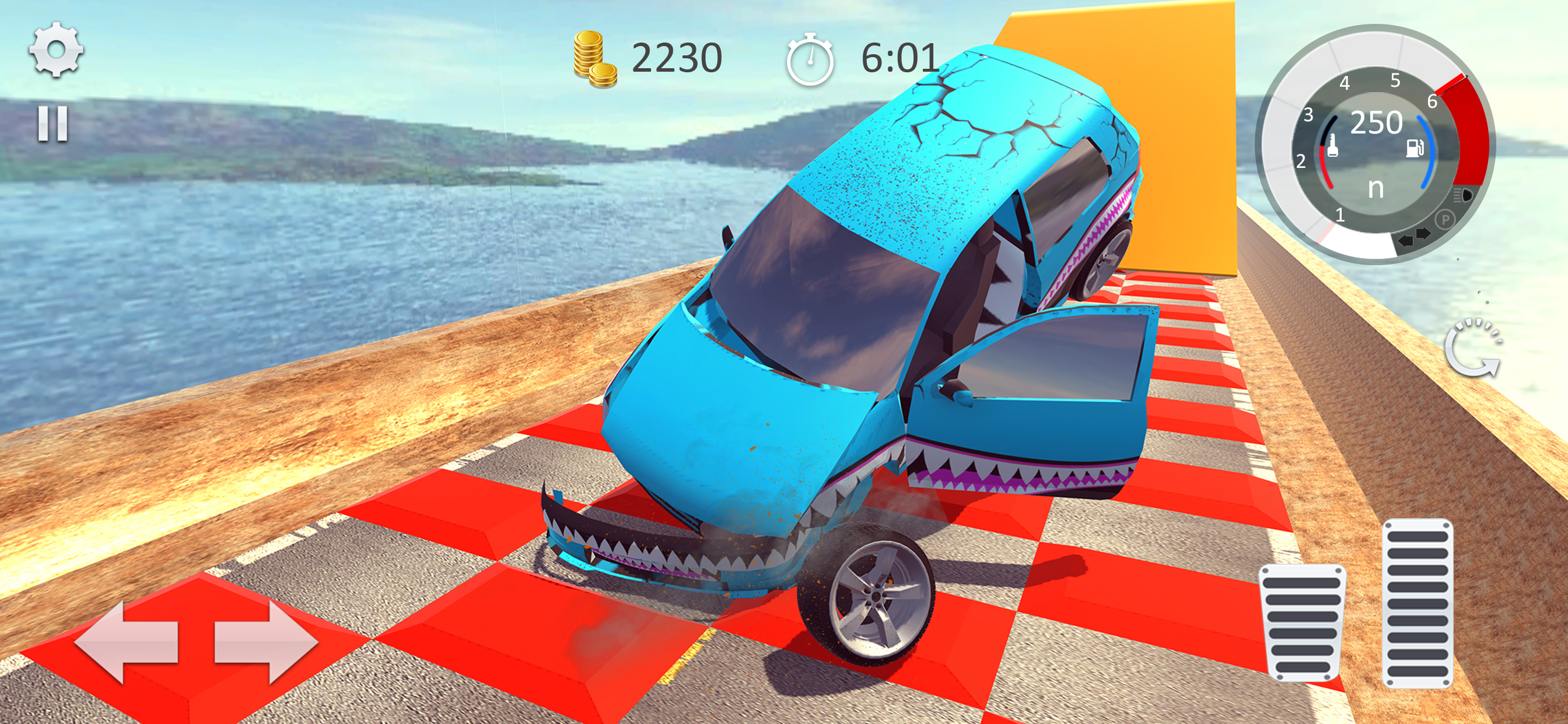 Car Crash Long Jump Accident screenshot 4