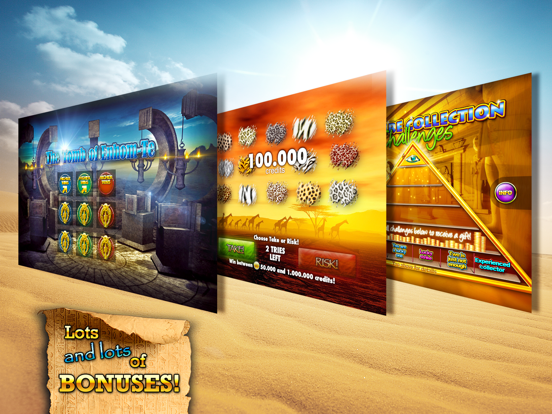 Slots Pharaoh's Way Casino App iPad app afbeelding 3