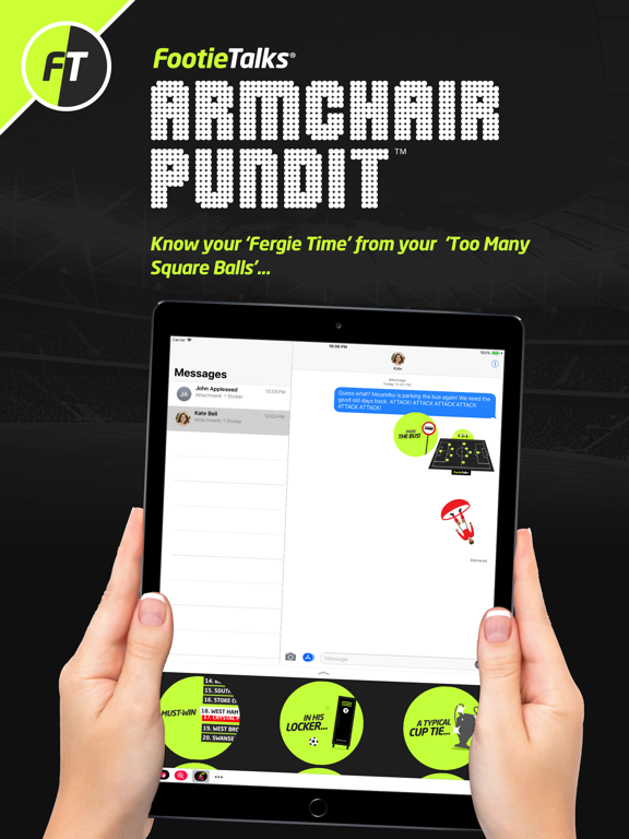 Screenshot #4 pour FootieTalks Armchair Pundit