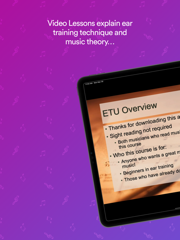 Ear Training University iPad screenshot 8 - Music app