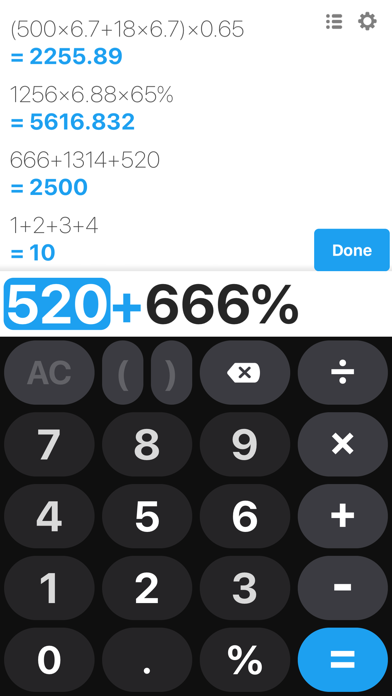 Calculator - Simple & powerful screenshot 2