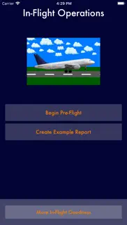 in-flight operations iphone screenshot 1