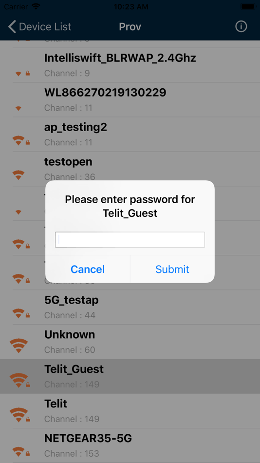 #7. Wi-Fi Provisioning (iOS) بواسطة: Telit Communications SpA