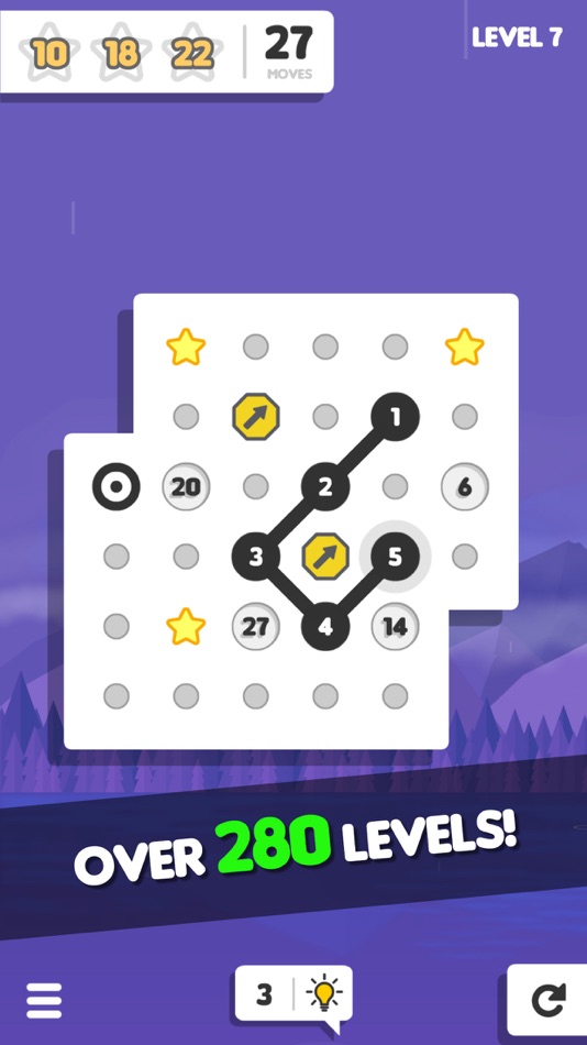 #4. Line Up: Dots! (iOS) 由: Rodolfo Seabra
