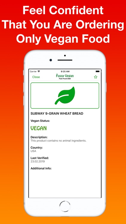 Fussy Vegan Fast Food USA screenshot-7