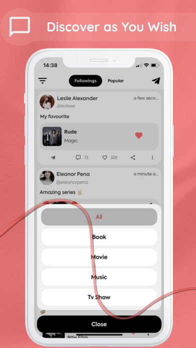 Charmy: Discover Music & Movie Screenshot