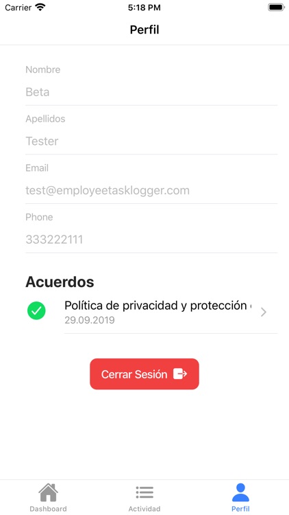 Registro Tarea screenshot-7
