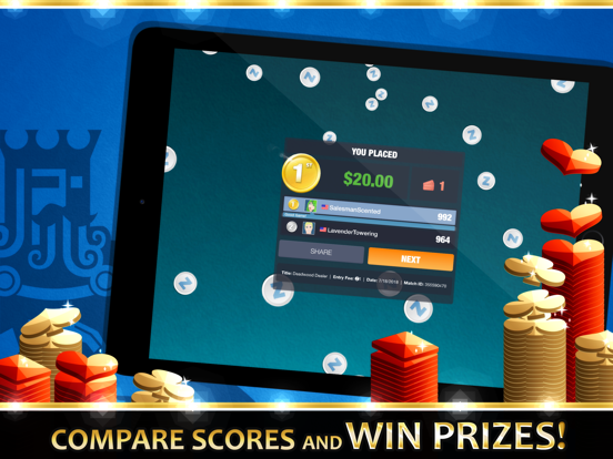 Rummy Solitaire iPad screenshot 4 - Games app