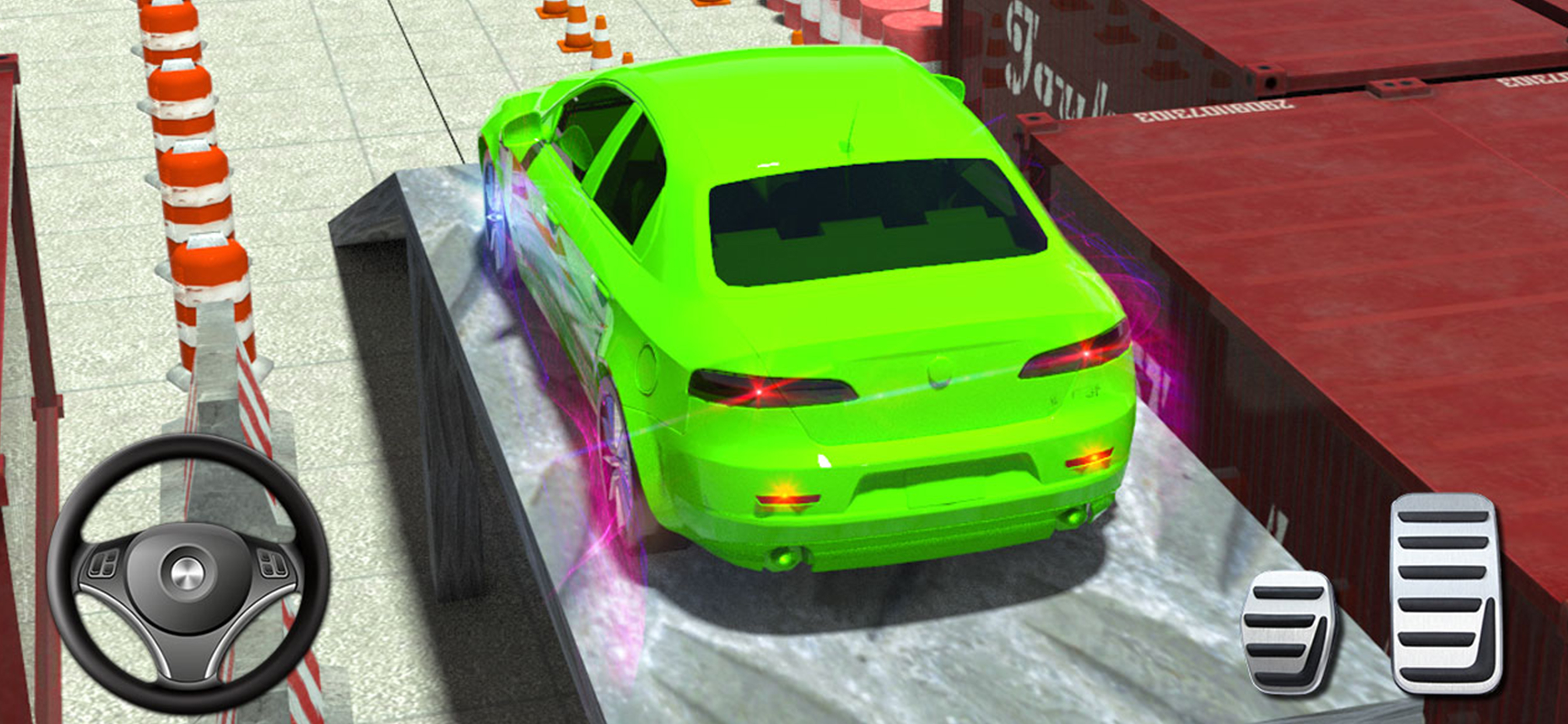 Car Traffic Modern Parking 3D