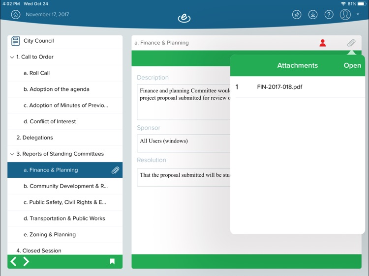 eSCRIBE Meetings Standard screenshot-6