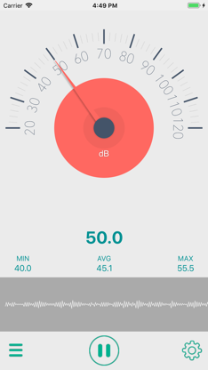 Sound Meter - Decibel Meter ! screenshot 2