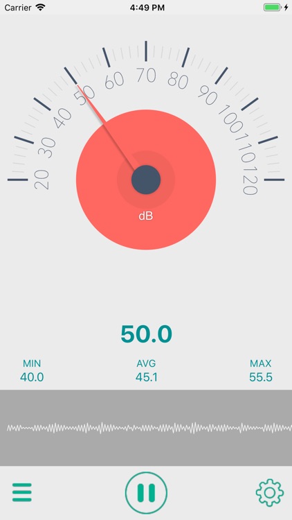 Sound Meter - Decibel Meter !