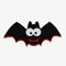 卡通可爱的蝙蝠贴纸