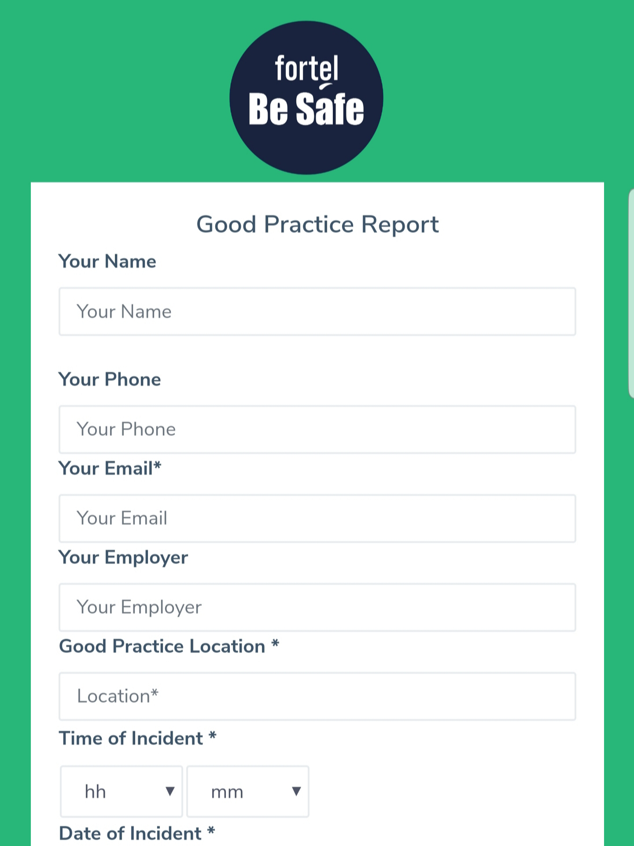 Be Safe - Fortel