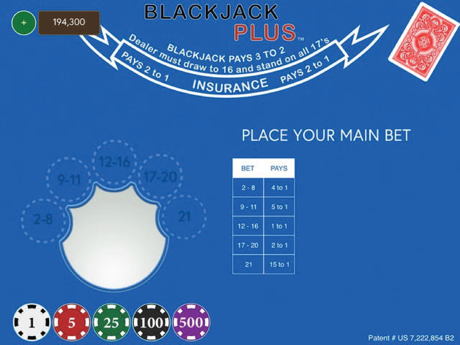 Cheats for Blackjack Plus