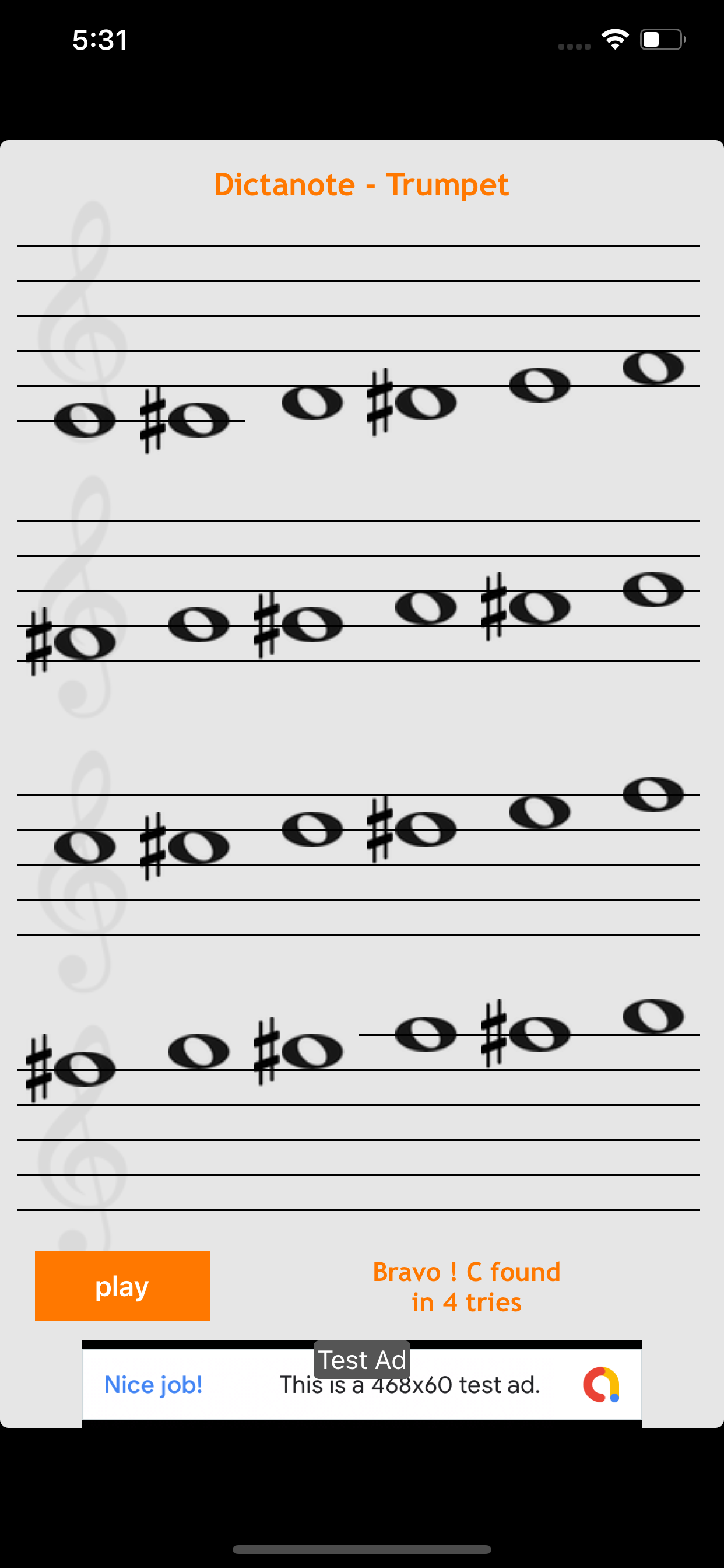 Dictanote Trumpet