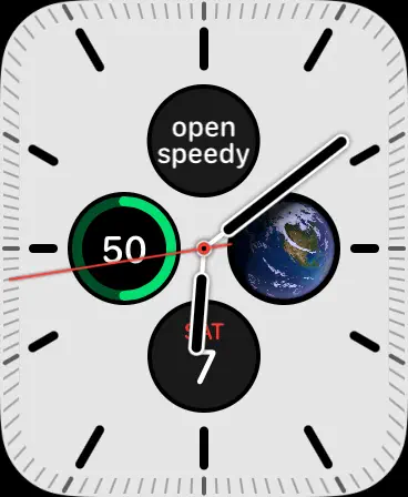 Screenshot #3 pour Speedy - Watch speedgauge