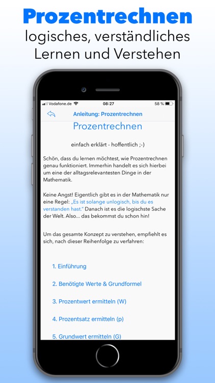 Prozentrechnen und lernen screenshot-3