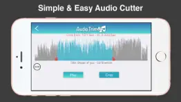 easy audio cutter & trimmer iphone screenshot 1