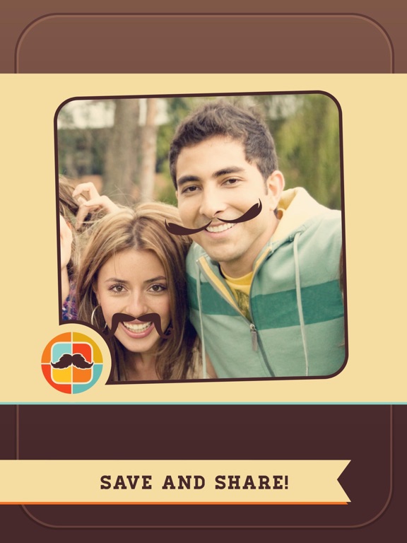 Mustache Face iPad screenshot 5 - Entertainment app