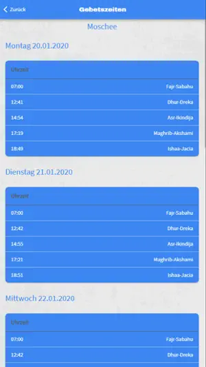 Moschee Grenchen screenshot 2