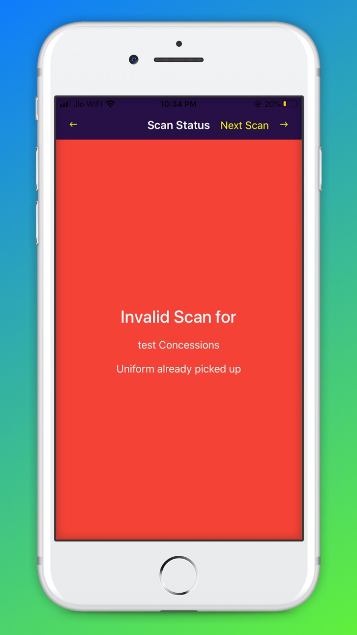 iPhone screenshot