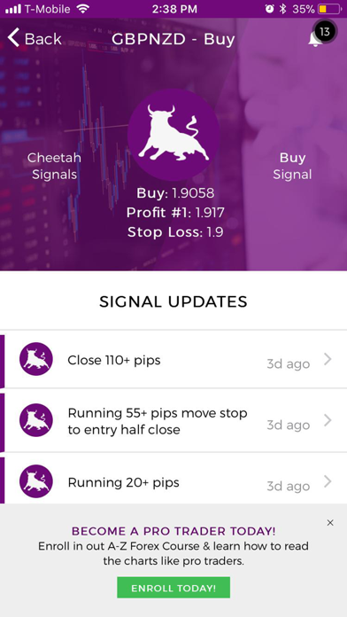How to cancel & delete Pips Alert from iphone & ipad 4