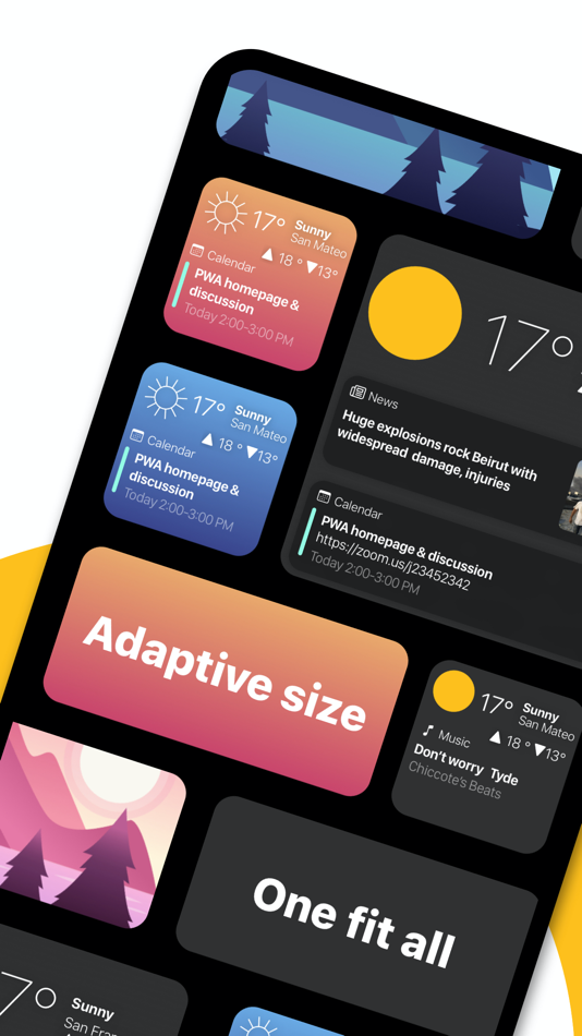 Tday Widget - Weather, News - 2.0.0 - (iOS)