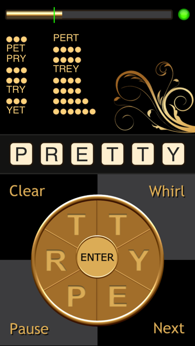 Screenshot #1 pour Whirly Word SE