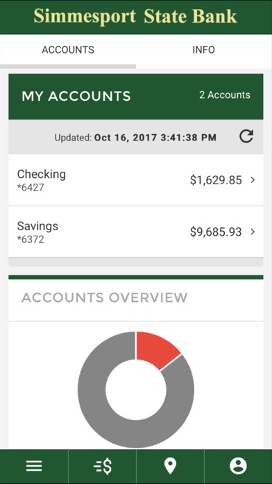 Simmesport State Bank Screenshot