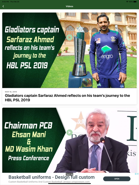 Screenshot #5 pour PSL 5 - Live Cricket Matches