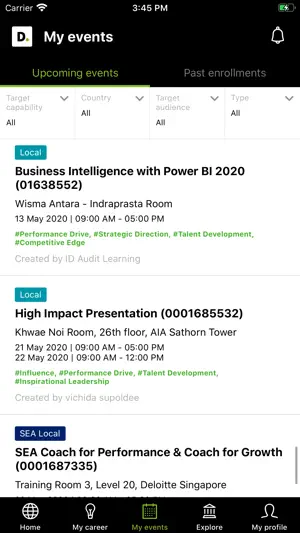 Deloitte aDvance screenshot 4