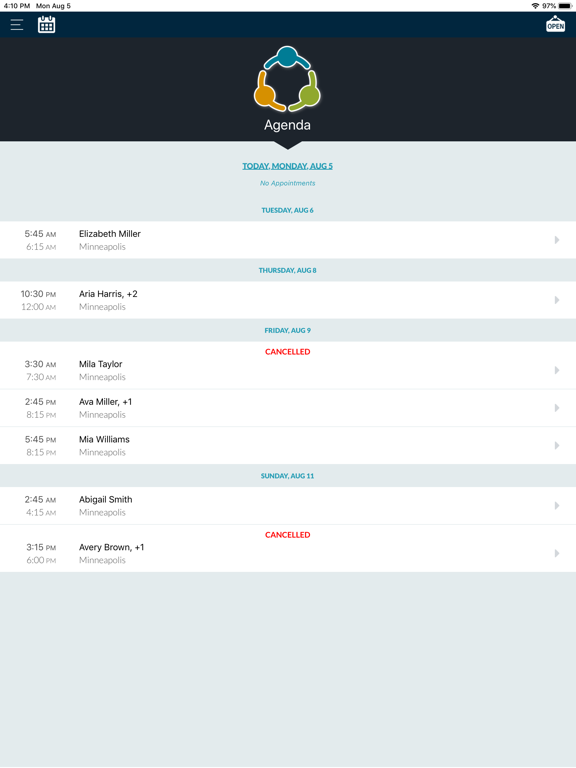 ASLIS - On The Go iPad screenshot 1 - Business app