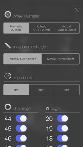 Game screenshot Track Gear Calculator hack