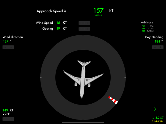 Approach Speed Calculator Pro iPad app afbeelding 3