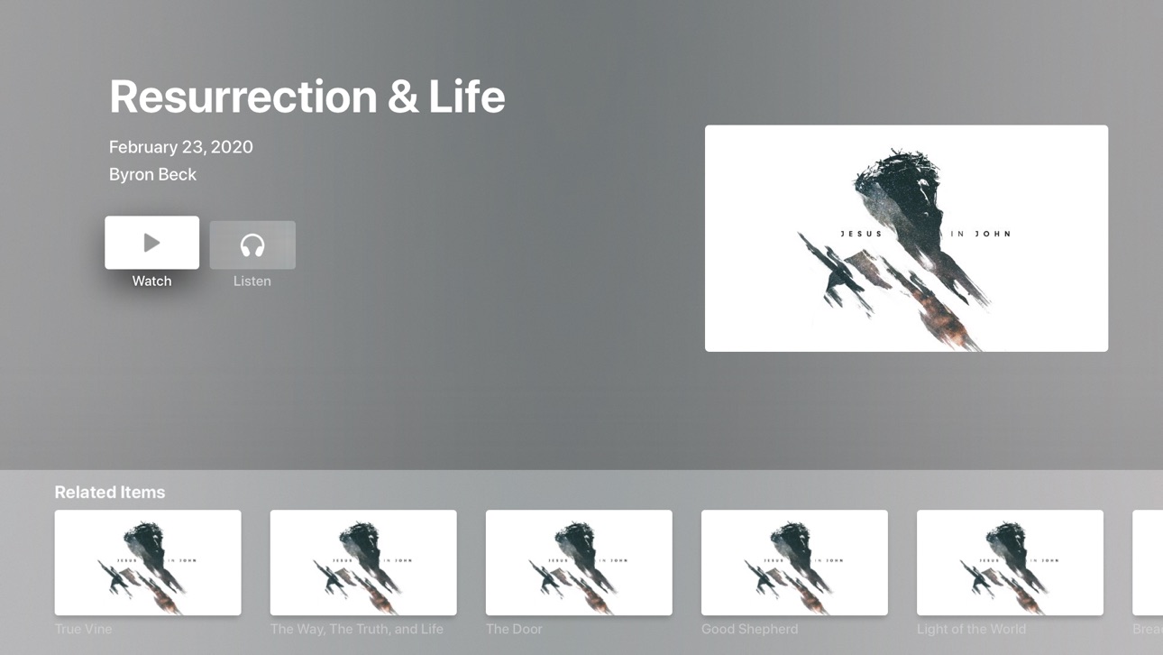 Apple TV screenshot