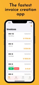 Invoice Maker - Quick & Easy screenshot #1 for iPhone