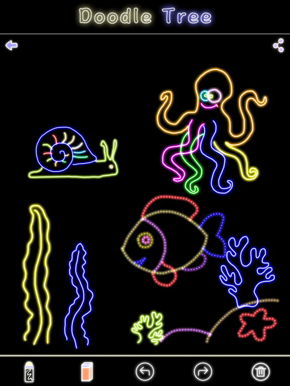 Screenshot #4 pour Doodle Tree -Magic Drawing Pad