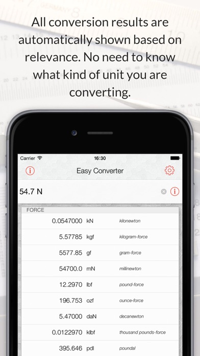 Easy Converter: Unit, currency Screenshot
