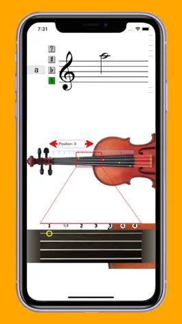 Game screenshot Violin Note Finder hack
