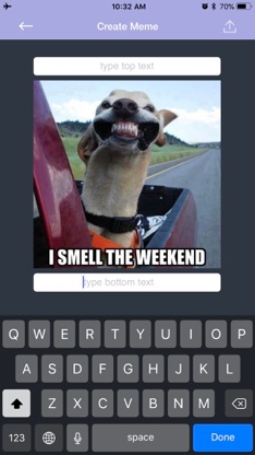 Meme Creator App - Make Memes screenshot 2