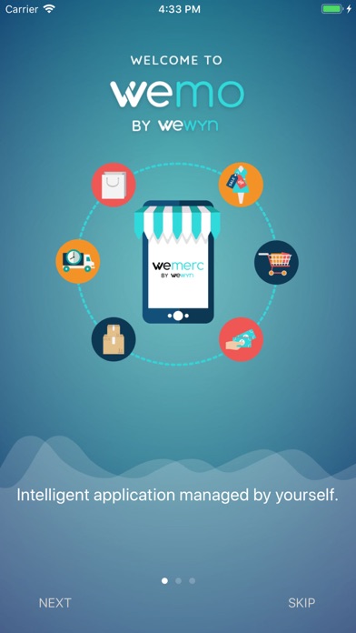 WEMO by WEWYN iPhone screenshot 1 - Shopping app