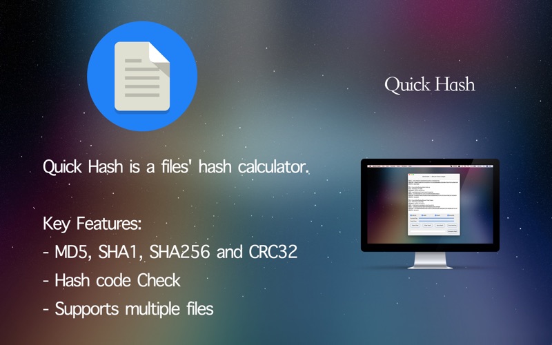 How to cancel & delete quick hash 1