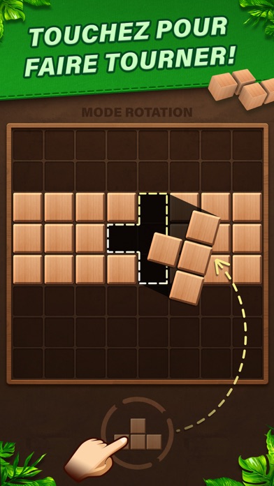 Screenshot #1 pour Fill Wooden Block Puzzle 8x8